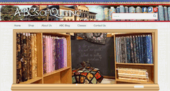 Desktop Screenshot of abcsofquilting.com