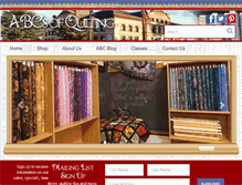 Tablet Screenshot of abcsofquilting.com